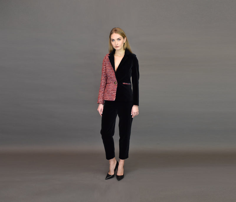 Blazer Half Half